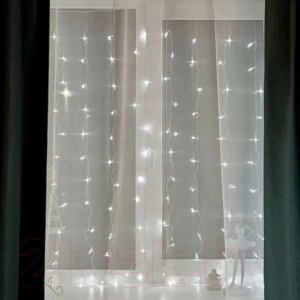 Изображение товара Световой занавес Neon-Night Дождь LED 235-015 (1.5x1.5м, белый)