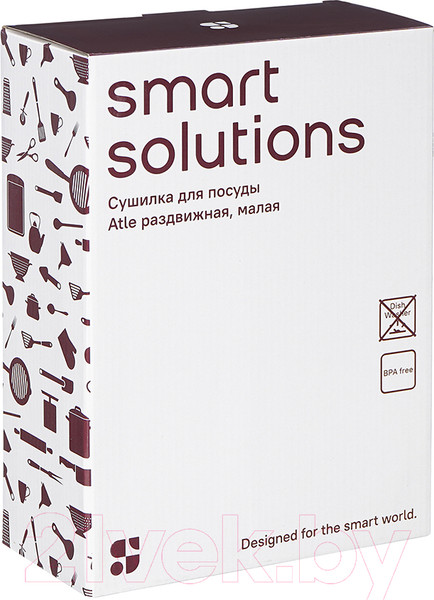 Изображение товара Сушилка для посуды Smart Solutions Atle / SS00009 (серый)