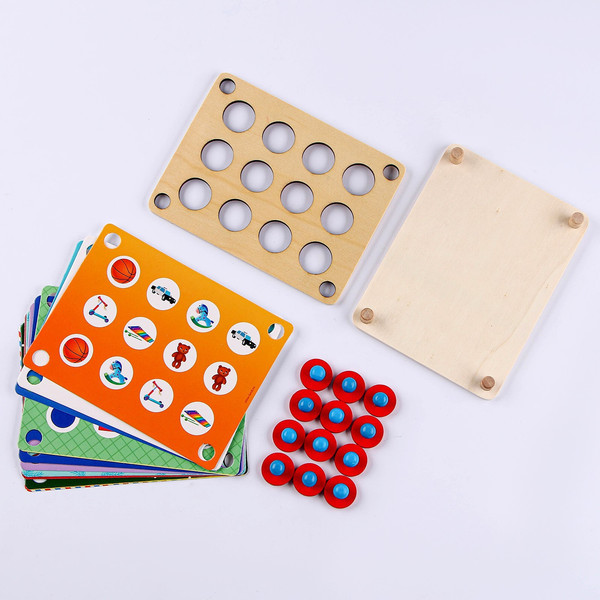 Изображение товара Настольная игра Лесная мастерская Мемори. Новый год / 9614125