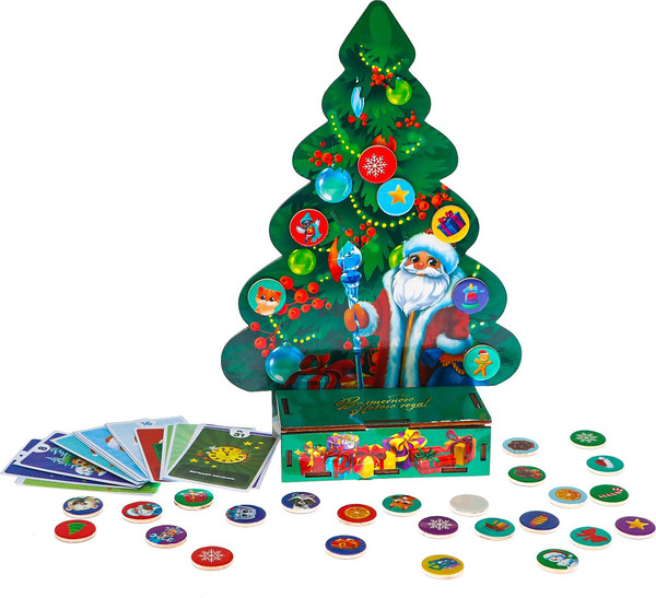 Изображение товара Развивающий игровой набор Лесная мастерская Магнитная елка / 9614839