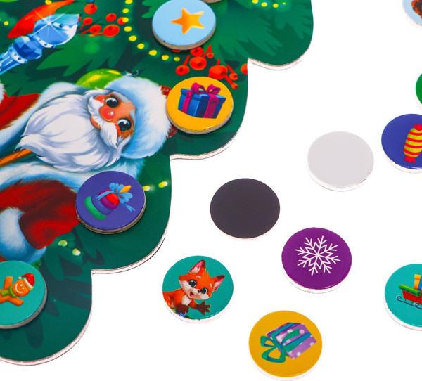 Изображение товара Развивающий игровой набор Лесная мастерская Магнитная елка / 9614839