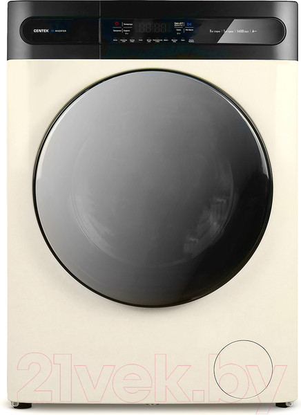Изображение товара Стирально-сушильная машина Centek CT-1958 (бежевый)