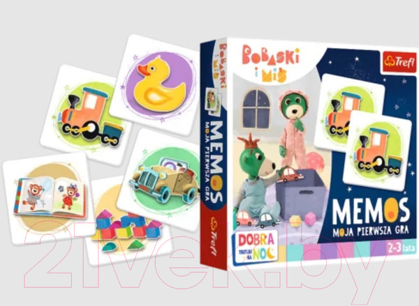 Изображение товара Развивающая игра Trefl Мой первый мем. Доброй ночи / 02038 (16эл)