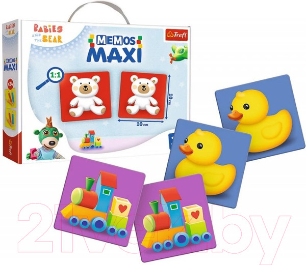 Изображение товара Развивающая игра Trefl Мой первый мем. Где моя мама / 02332 (24эл)