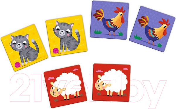 Изображение товара Развивающая игра Trefl Мой первый мем. Ферма / 02266 (24эл)