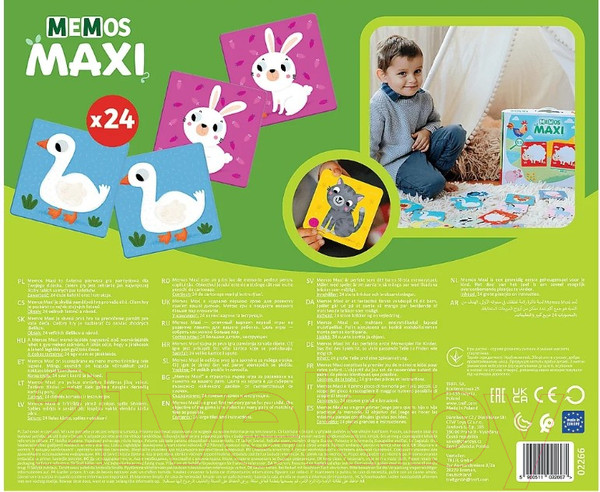 Изображение товара Развивающая игра Trefl Мой первый мем. Ферма / 02266 (24эл)