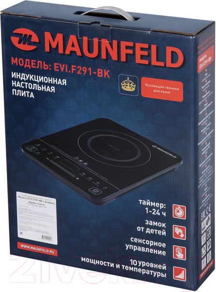 Изображение товара Электрическая настольная плита Maunfeld EVI.F291-BK