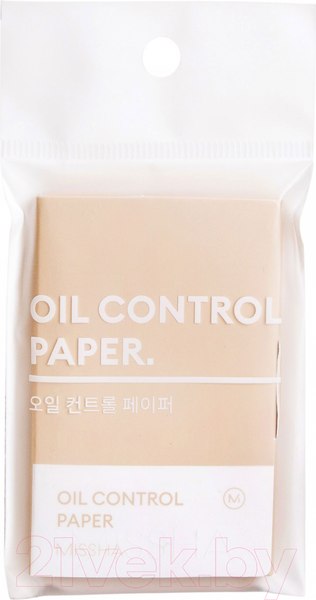Изображение товара Матирующие салфетки для лица Missha Oil Control Paper (100шт)