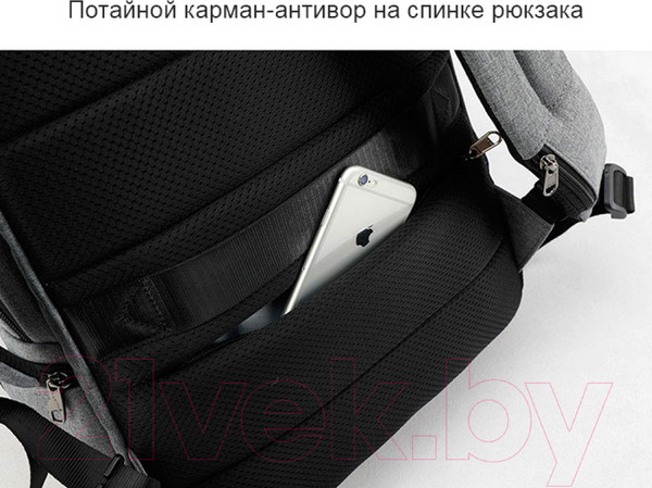 Изображение товара Рюкзак Tigernu T-B3595 15.6" (темно-серый)
