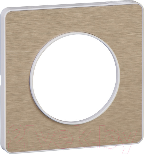 Изображение товара Рамка для выключателей и розеток Schneider Electric Odace S52P802L