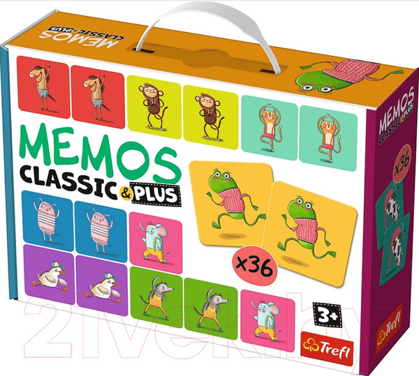 Изображение товара Развивающая игра Trefl Двигайся и играй / 02271 (36эл)