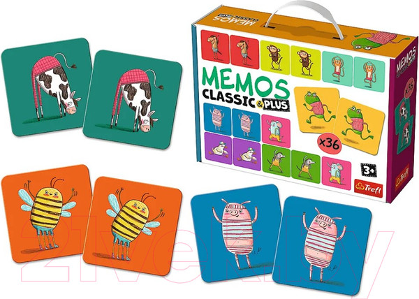 Изображение товара Развивающая игра Trefl Двигайся и играй / 02271 (36эл)