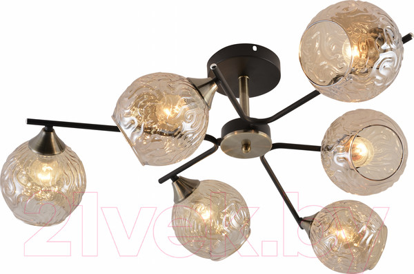 Изображение товара Потолочный светильник Mirastyle MH-1488/6 BK+AB