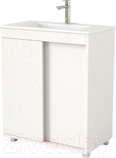 Изображение товара Тумба под умывальник Дабер 013 70 / Т13.7.0.5 (белый древесный)