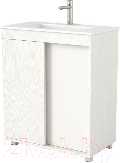 Изображение товара Тумба под умывальник Дабер 013 WeltWasser Deilbach 7517-70 / Т13.7W.0.5 (белый древесный)