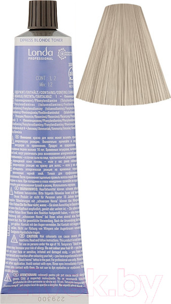 Изображение товара Крем-краска для волос Londa Professional Color Tune Экспресс-тонер /1 (60мл, пепельный)
