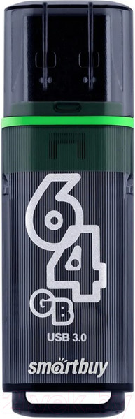 Изображение товара USB flash накопитель SmartBuy Glossy Series (SB64GBGS-DG )