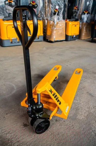 Изображение товара Тележка гидравлическая TOR 2500кг 1150мм XILIN DF-III / 1006379 (резиновые колеса)