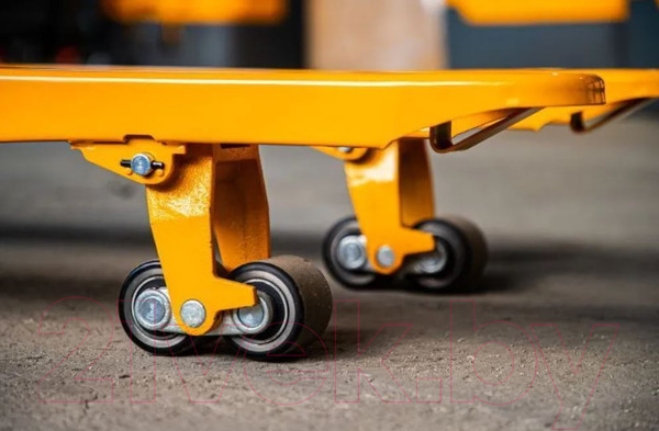 Изображение товара Тележка гидравлическая TOR 2500кг 1150мм XILIN DF-III / 1006379 (резиновые колеса)