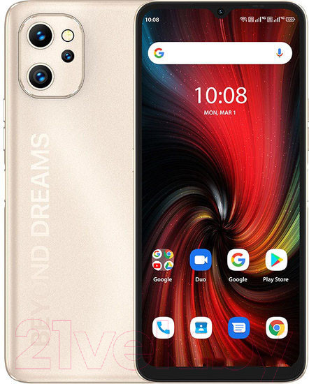 Изображение товара Смартфон Umidigi F3 5G (золото)