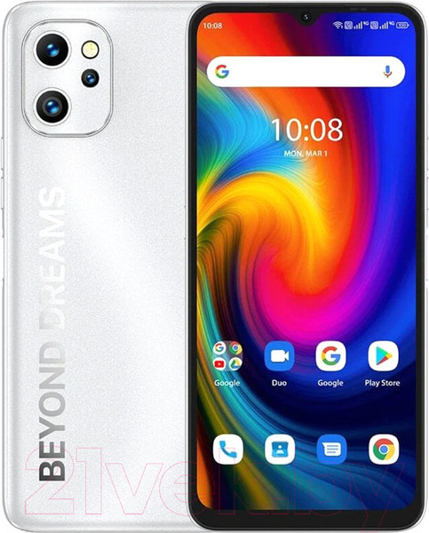 Изображение товара Смартфон Umidigi F3 5G (серебристый)
