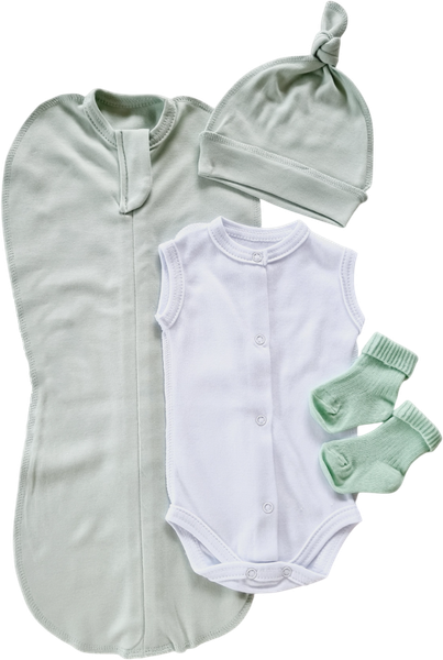Изображение товара Комплект одежды для малышей Sofi 5026-6 (р.56, шалфей)