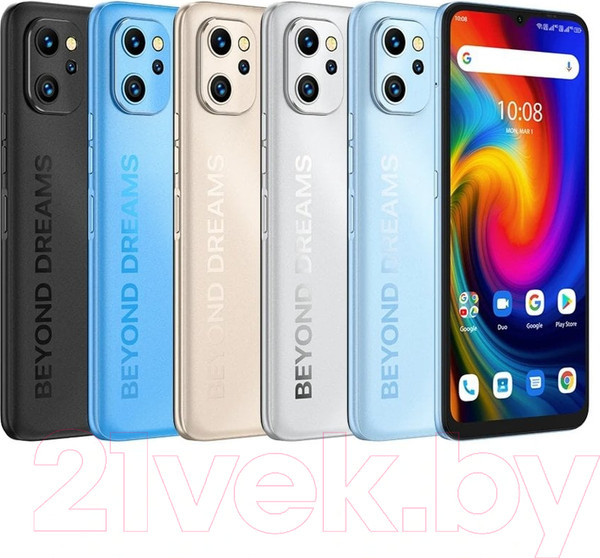 Изображение товара Смартфон Umidigi F3S (матовое серебро)