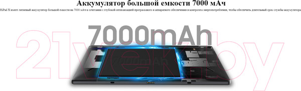 Изображение товара Планшет Chuwi Hipad X 6GB/128GB (серый)