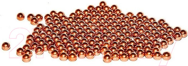 Изображение товара Шарики для пневматики BORNER Gold 4.5мм (250шт)