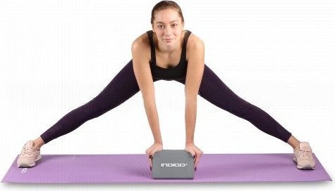 Изображение товара Блок для йоги Indigo Sport 6011 HKYB (серый)