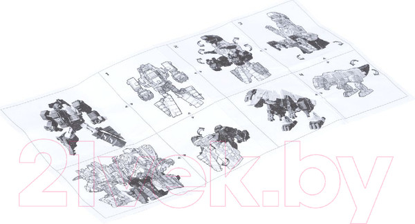 Изображение товара Робот-трансформер Bondibon Динозавр тираннозавр / ВВ5898