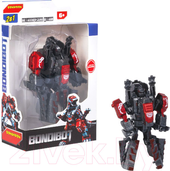 Изображение товара Робот-трансформер Bondibon Динозавр тираннозавр / ВВ5898