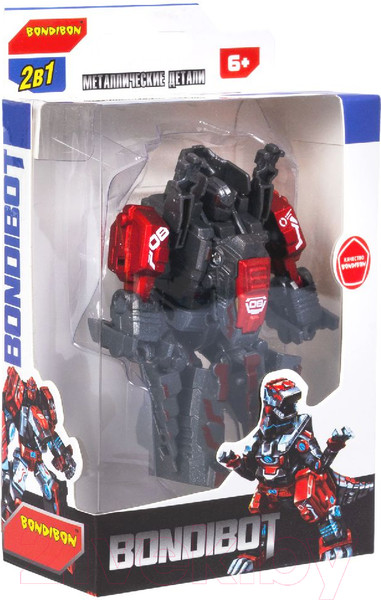 Изображение товара Робот-трансформер Bondibon Динозавр тираннозавр / ВВ5898