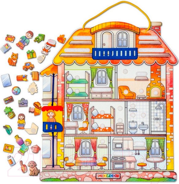 Изображение товара Развивающий игровой набор Smile Decor Дружная семья / 9872672