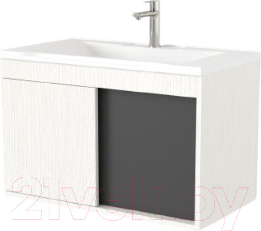 Изображение товара Тумба под умывальник Дабер 014 60 / Т14.6.0.20 (белый древесный/серый)