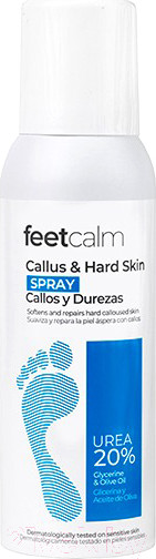 Изображение товара Спрей для ног Feetcalm Callus & Hard Skin Spray 20% мочевины Для размягчения (75мл)