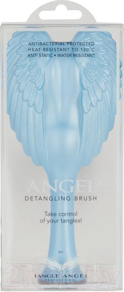 Изображение товара Расческа-массажер Tangle Angel 2.0 Matt Satin Blue