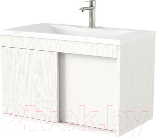 Изображение товара Тумба под умывальник Дабер 014 Тобага/Эридан 80 / Т14.8Т.0.5 (белый древесный)