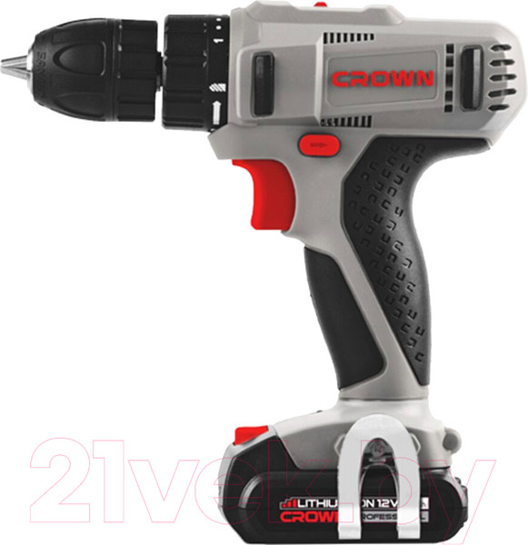 Изображение товара Аккумуляторная дрель-шуруповерт CROWN CT21052LH-1.5 BMC
