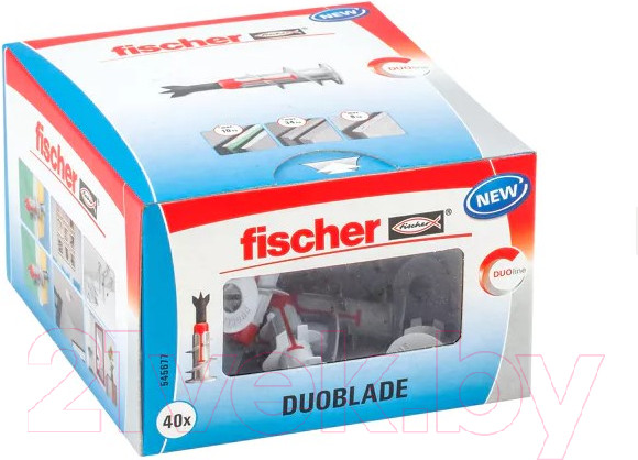 Изображение товара Дюбель для гипсокартона FISCHER Duoblade 545677K (40шт)
