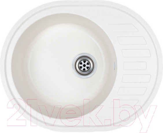 Изображение товара Мойка кухонная Granrus GR-620 (белый)