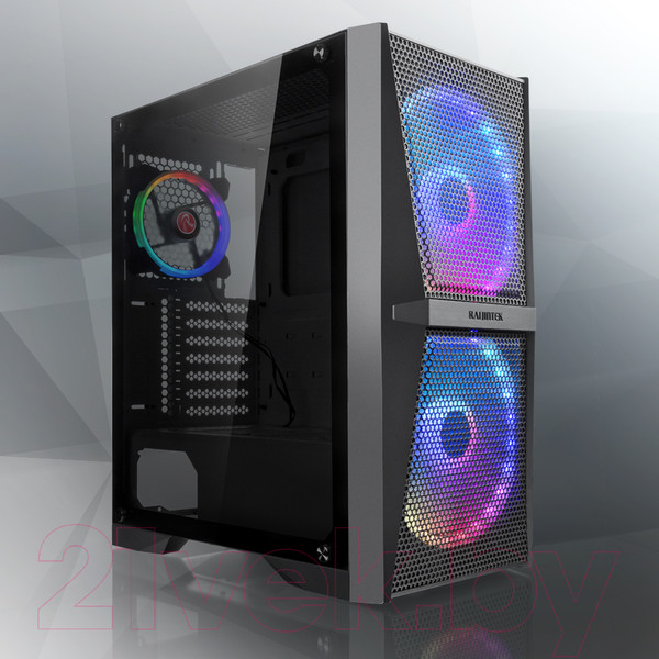 Изображение товара Корпус для компьютера Raijintek Silenos MS Pro 0R20B00205 (черный, без БП)