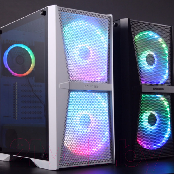 Изображение товара Корпус для компьютера Raijintek Silenos MS Pro 0R20B00205 (черный, без БП)