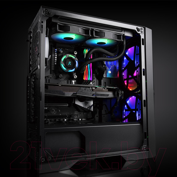Изображение товара Корпус для компьютера Raijintek Silenos MS Pro 0R20B00205 (черный, без БП)