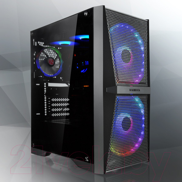 Изображение товара Корпус для компьютера Raijintek Silenos MS Pro 0R20B00205 (черный, без БП)