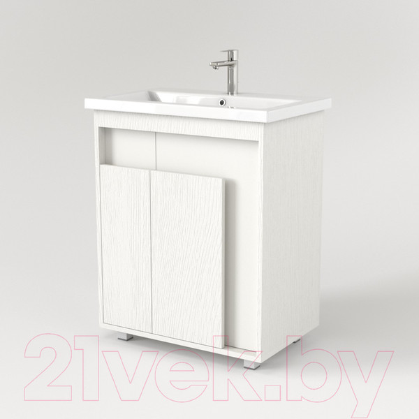 Изображение товара Тумба под умывальник Дабер 015 600 / Т15.6.0.5 (белый древесный)