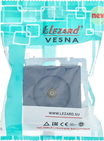 Изображение товара Розетка Lezard Vesna 742-3488-130