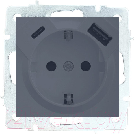 Изображение товара Розетка Lezard Vesna 742-3488-181TC