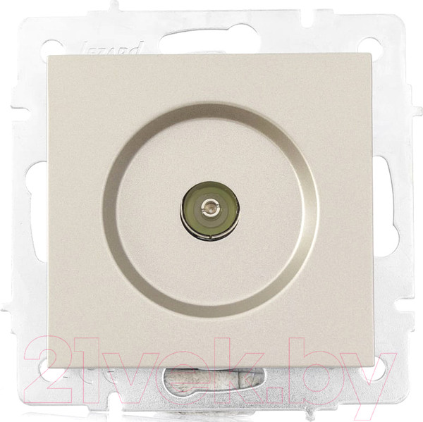 Изображение товара Розетка Lezard Vesna 742-3788-130 (титан)