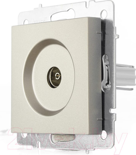 Изображение товара Розетка Lezard Vesna 742-3788-130 (титан)